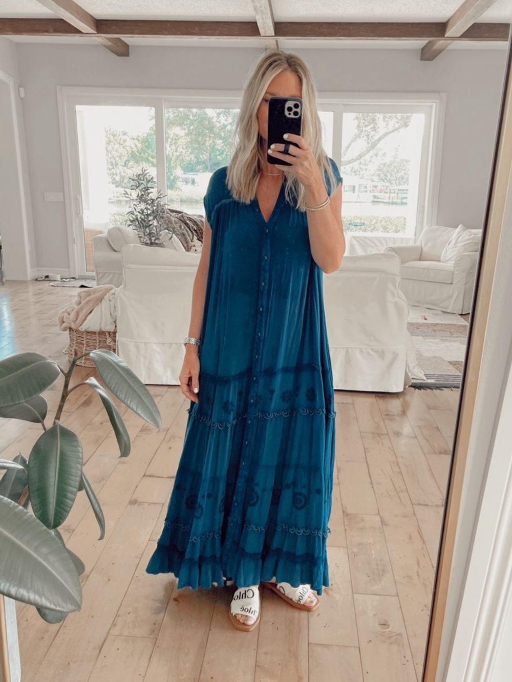 Free People Pretty Cozy Maxi Dress - Picture 10 of 12